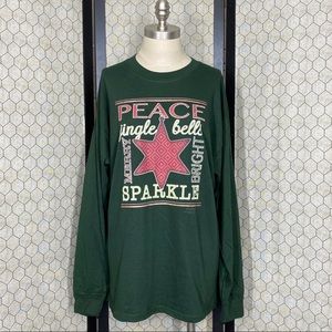 Peace, Jingle Bells, Sparkle, Merry, Bright Top